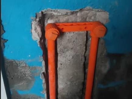 管根焊接点漏水修复