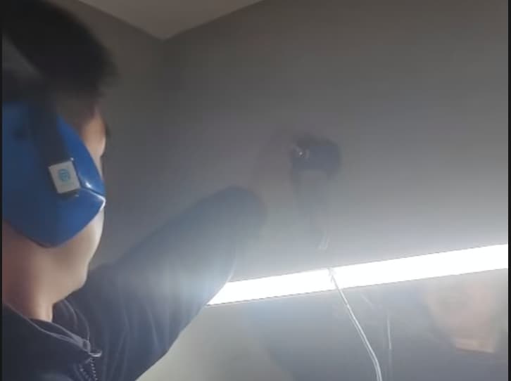 卫生间地面明水排查