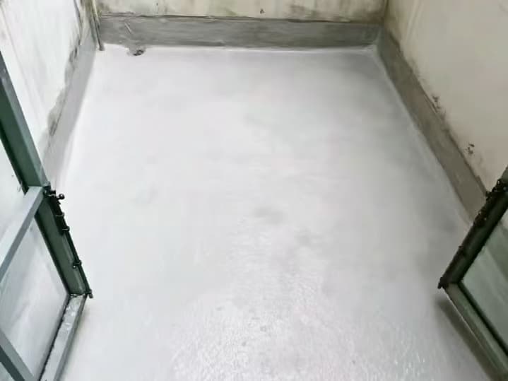防水完工效果