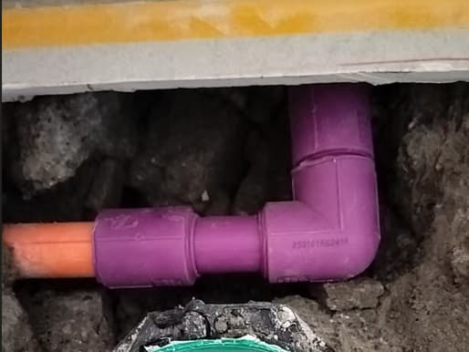 水管修复完成